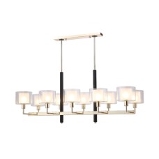 Люстра на штанге Crystal Lux MAESTRO SP-PL10 L1100 GOLD