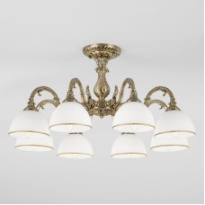 Люстра на штанге Eurosvet 60106/8 античная бронза