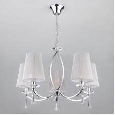 Подвесная люстра Eurosvet Valery 60079/5 хром
