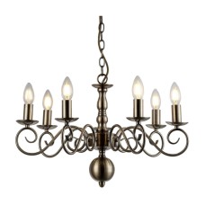 Подвесная люстра Arte Lamp A1129LM-7AB