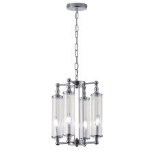 Подвесная люстра Crystal Lux TOMAS SP4 CHROME