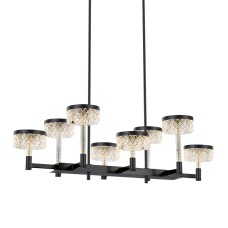 Подвесная люстра Delight Collection MD21020075 MD21020075-8B matt black