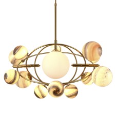 Подвесная люстра Delight Collection Planet KG1122P-13B brass