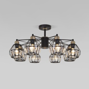 Потолочная люстра Eurosvet Lord 70075/8 черный