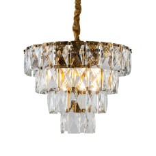 Подвесная люстра Delight Collection Amazone KG1113P-7 brass/clear