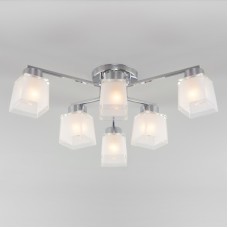 Накладная люстра Eurosvet 30162/6 хром