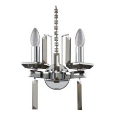 Бра Crystal Lux Marron AP2 Chrome