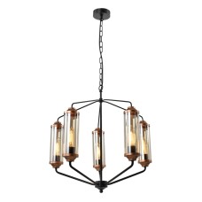 Подвесная люстра Lussole Loft Fishers LSP-8800