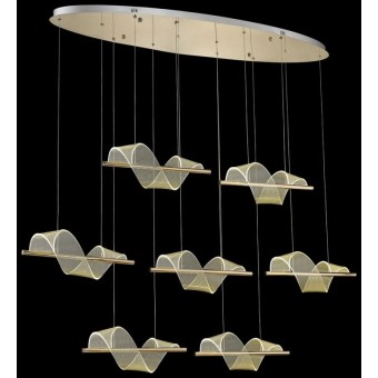 Подвесная светодиодная люстра Wertmark Hilda WE452.07.323