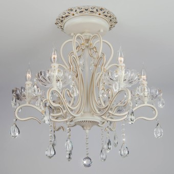 Потолочная люстра Eurosvet 12205/6 белый Strotskis