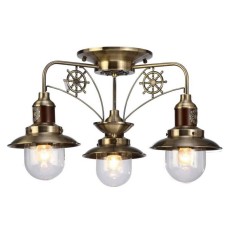 Потолочная люстра Arte Lamp Sailor A4524PL-3AB