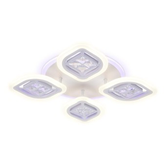 Потолочная светодиодная люстра Ambrella Light Acrylica Ice FA280