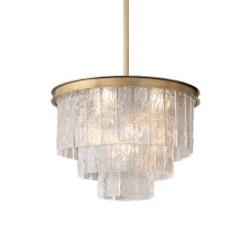 Подвесная люстра Delight Collection Glace KG0998P-5R brass