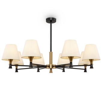 Люстра на штанге Freya Perfetto FR5098PL-08BBS