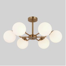 Потолочная люстра Eurosvet Frost 70154/6 латунь