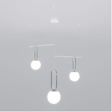 Подвесная люстра Eurosvet Riche 70143/3 белый a060840