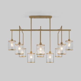 Потолочная люстра Eurosvet Inari 60144/10 золото Smart a061944