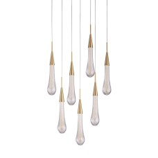 Подвесная люстра DeLight Collection Pour MD2060-7A br.brass