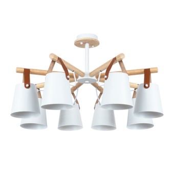 Люстра на штанге Arte Lamp Thomas A7032PL-8WH