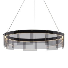 Подвесная люстра Delight Collection Stratos D8825P/L black/smoky