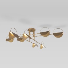 Потолочная люстра Eurosvet Grazia 70148/8 золото Smart a062039