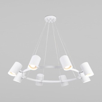 Подвесная люстра Eurosvet Splay 70147/8 белый Smart a062037