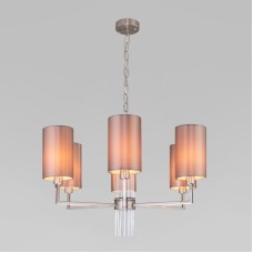 Подвесная люстра Eurosvet Soffio 60134/6 никель