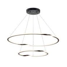 Подвесная люстра Arte Lamp Veritate A2211SP-2BK