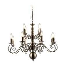 Подвесная люстра Arte Lamp A1129LM-12AB