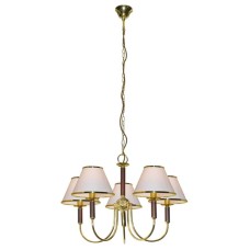 Подвесная люстра Arte Lamp Catrin A3545LM-5GO