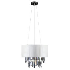 Подвесная люстра Eurosvet Amantea 10122/6 хром/прозрачный хрусталь Strotskis Smart (10106/6) a054108