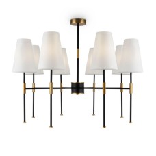 Люстра на штанге Freya Tida FR5196PL-08BBS