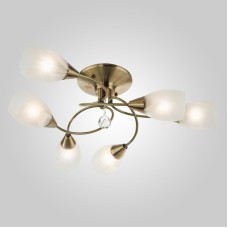 Потолочная люстра Eurosvet 2275/6 античная бронза