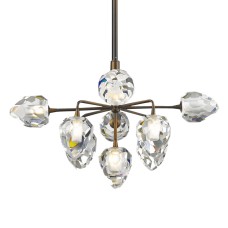 Подвесная люстра Delight Collection On the Rocks P68038L-9 gold