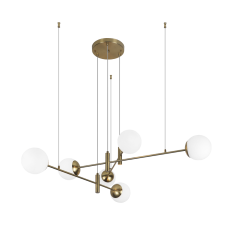 Подвесная люстра Eurosvet Planet 70146/6 латунь Smart a062028