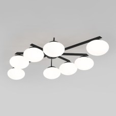 Потолочная люстра Eurosvet Opaline 70220/8 черный Smart a065767