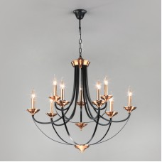 Подвесная люстра Eurosvet 60098/9 черный