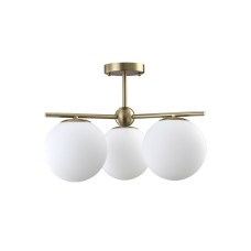 Люстра на штанге Crystal Lux FELIZ SP-PL3 BRONZE/WHITE