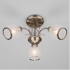 Потолочная люстра Eurosvet 30026/3 античная бронза