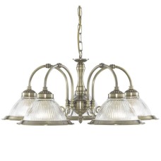 Подвесная люстра Arte Lamp American Diner A9366LM-5AB