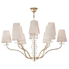 Подвесная люстра Crystal Lux ARMANDO SP6+6 GOLD