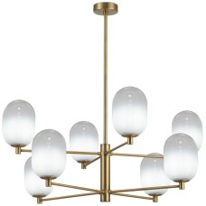 Люстра на штанге Eurosvet Loona 60161/8 латунь a065609