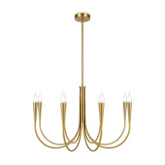 Люстра на штанге Freya Branches FR5253PL-08BS