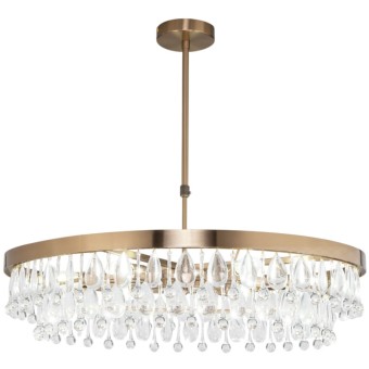 Подвесная люстра Eurosvet Sophie 60165/6 латунь Smart a065754