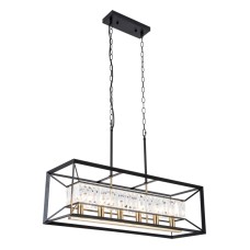 Подвесная люстра Lussole Loft Carrollton LSP-8740