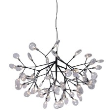 Подвесная люстра Crystal Lux Evita SP63 BLack/Transparent