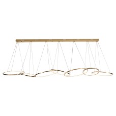 Подвесная люстра Newport 15207/S champagne gold М0068992