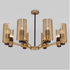 Люстра на штанге Eurosvet Grino 70139/8 латунь