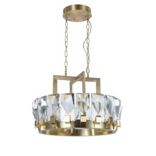 Подвесная люстра Delight Collection Peruzzi GM0034-P12-2 ant.brass