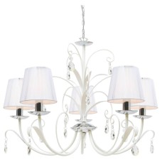 Подвесная люстра Arte Lamp Romana Snow A1743LM-5WH